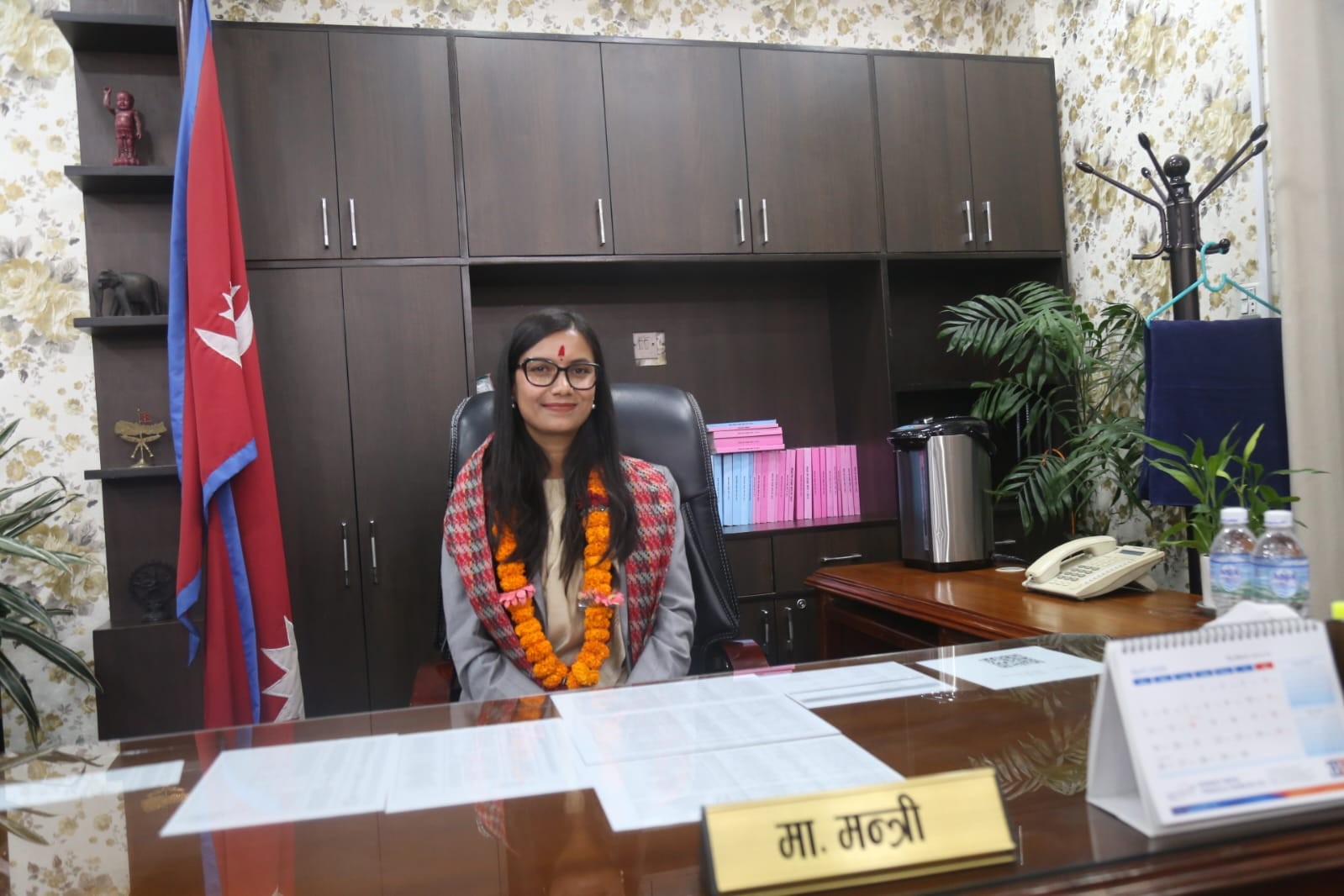 पदबहाली गर्दै सोविता गौतमले भनिन् : सुधार गर्नुपर्ने कानुनहरु तीव्र गतिमा अगाडि बढाउछौं